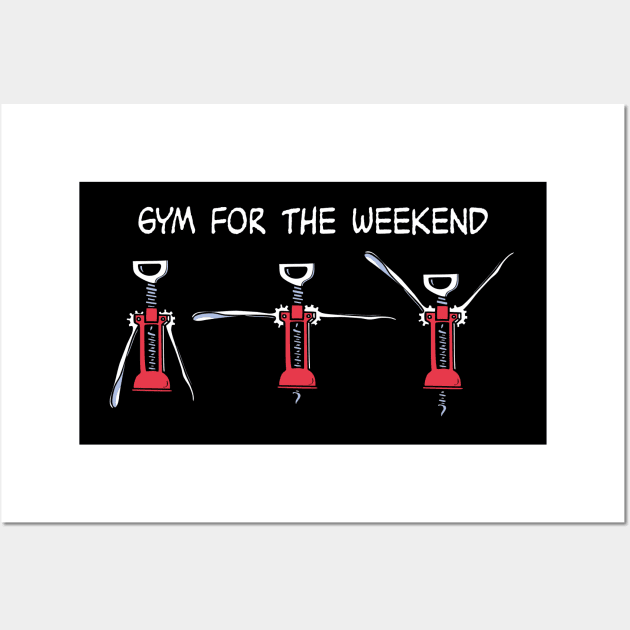 gym for the weekend Wall Art by ramonagbrl